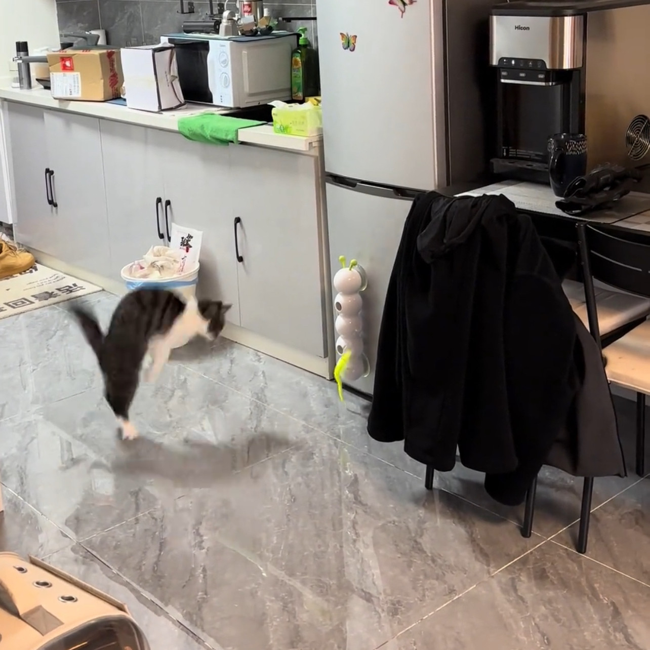 可爱互动性玩具2026逗猫棒新款猫咪逗猫智能毛毛虫猫咪训练捕捉