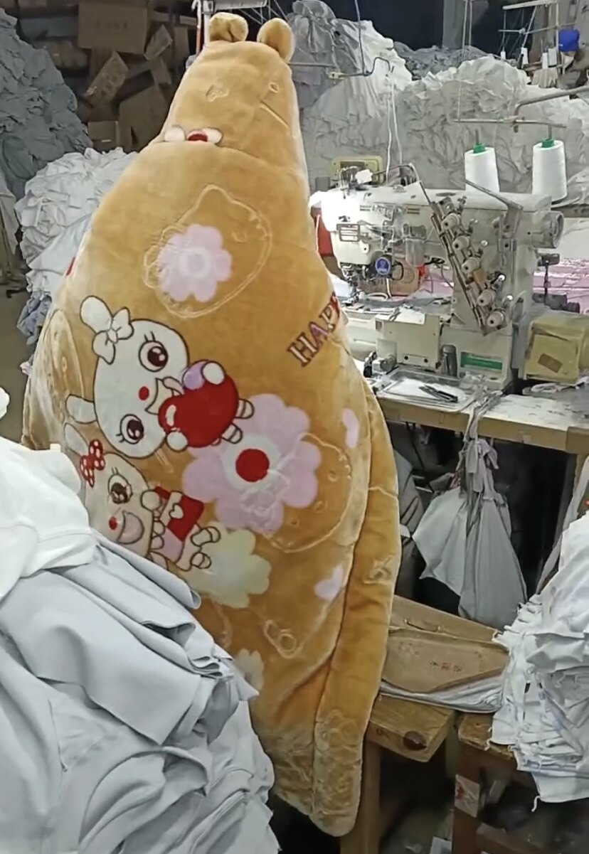 冬季新生儿双层抱被被抱毯儿童被子宝宝睡袋加厚秋冬外出保暖卡通