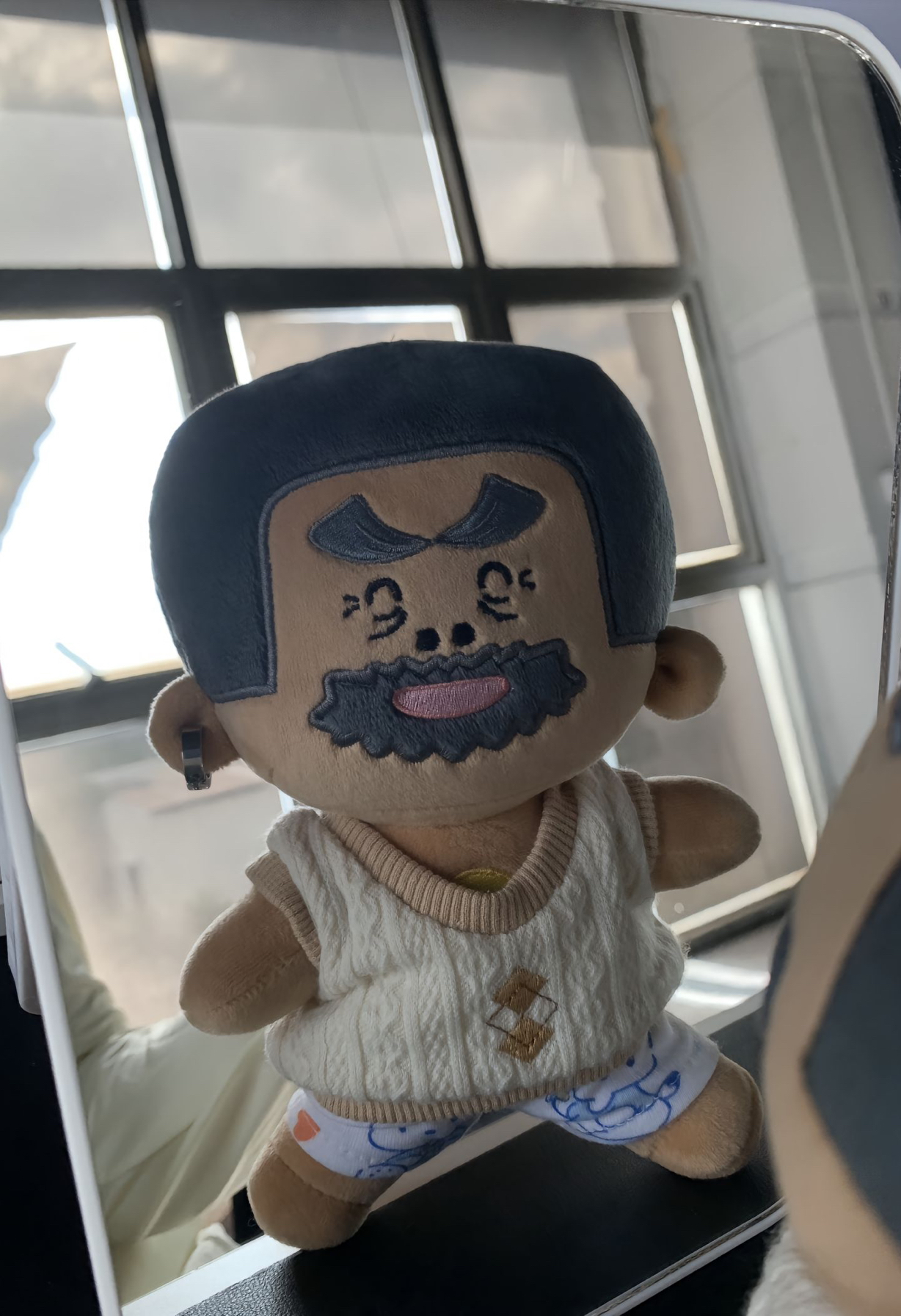 小牛皮牛爷爷棉花娃娃20cm公仔大耳朵图图周边可活动骨架同人玩偶