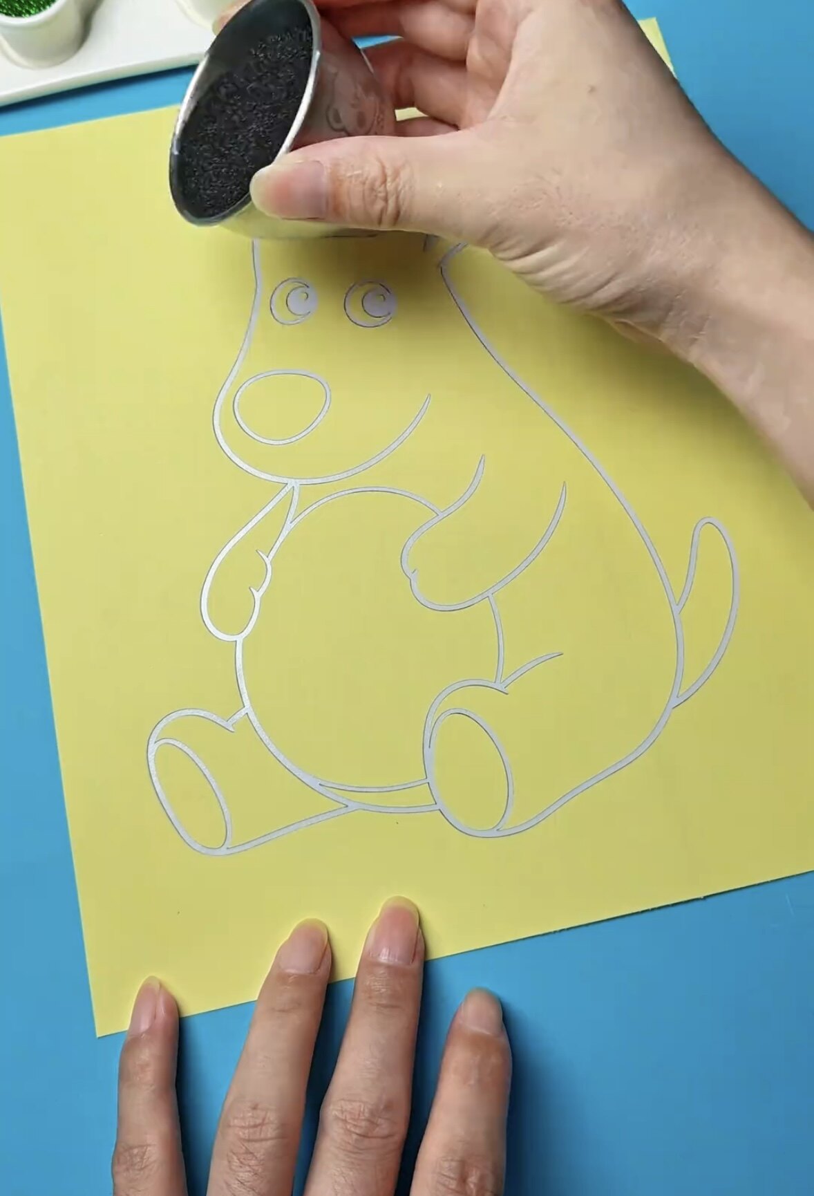 【40张】沙画儿童DIY彩绘沙画幼儿园手工益智绘画砂纸diy