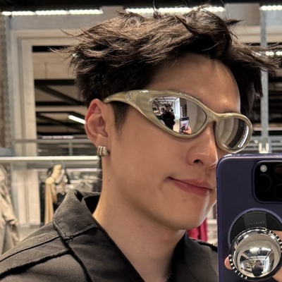 1oct 涟漪耳钉缩小版 波浪耳环  百搭S925纯银材质耳环 JM同款