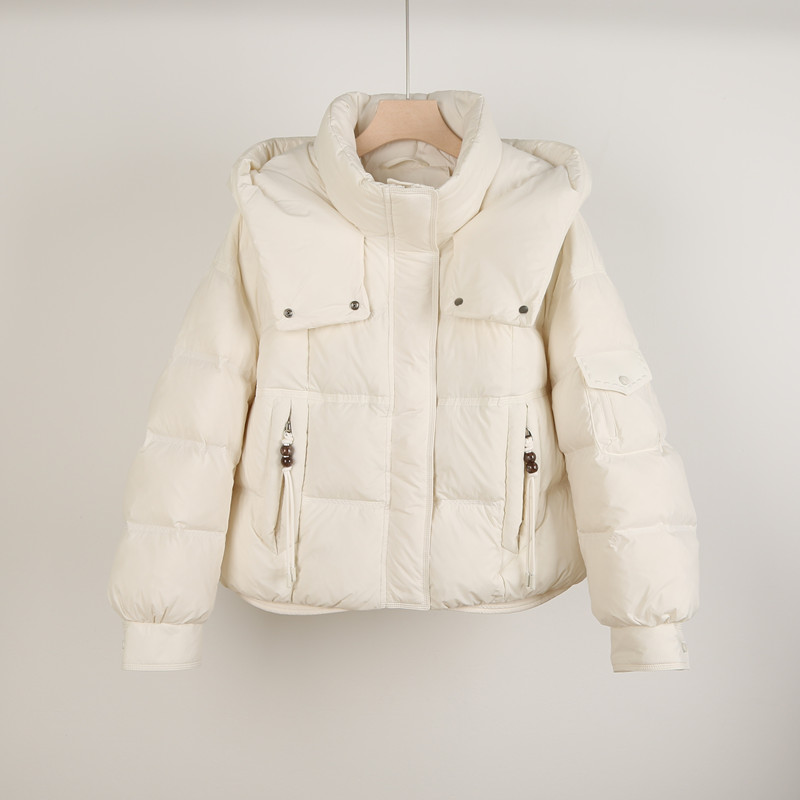 2025年高级感加厚保暖短款羽绒服