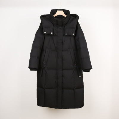 高级感防寒加厚保暖鹅绒羽绒服潮