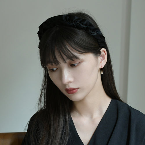 L.Bardeen真丝发箍法式