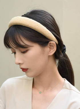 L.Bardeen进口面料日韩复古发箍发饰