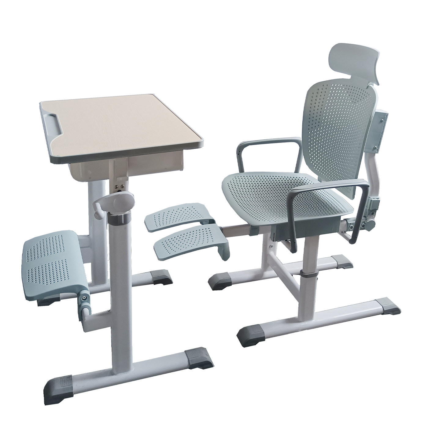 工厂自营学校课桌椅辅导班升降写字桌中学生家用学习桌椅多款