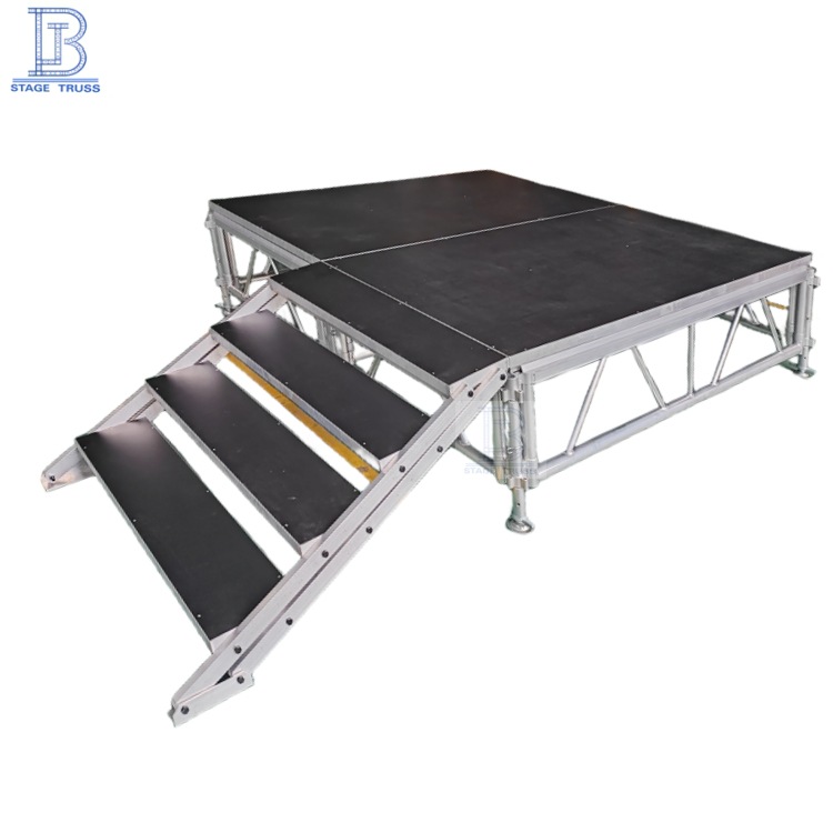 演唱会铝架阶段演出活动舞台走秀T台 插片式拼装舞台工厂直销