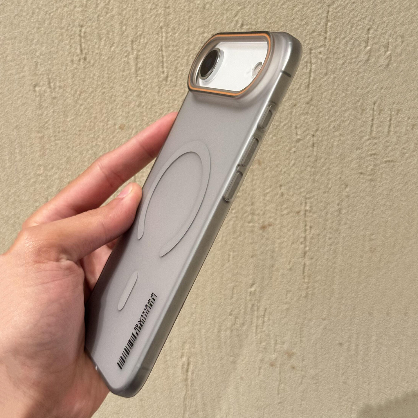 极致灰调美学钛灰冰雾磁吸适用Air苹果17promax手机壳PC亚克力15硬16肤感iPhone14/13mini情侣2网红Xr无感薄8