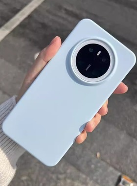 超治愈baby奶蓝色ins网红液态硅胶适用华为mate70/60pro手机壳50/40软糯nova13荣耀300不会黄magic7新80/902+