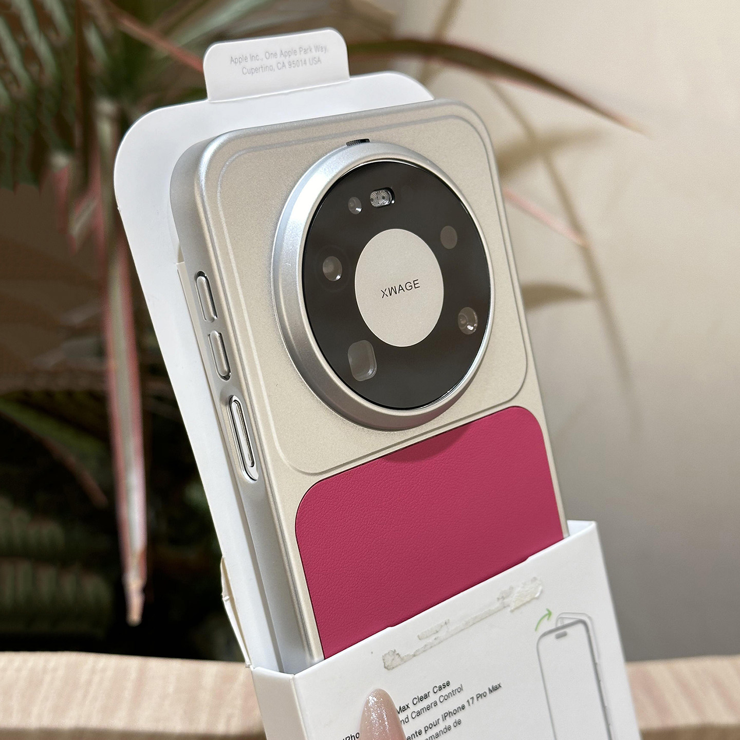 秒变17系列素皮荔枝纹高级真皮质感适用华为mete80pro手机壳max新款vivoX300Pro全包70Air电镀OPPOFindx9纯色