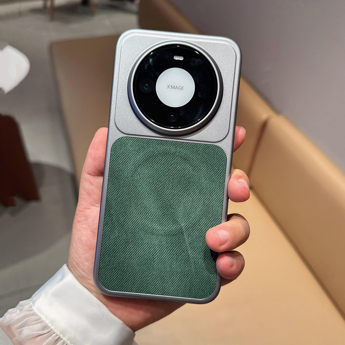 秒变17牛仔布料磁吸适用华为mate80pro手机壳小米17promax个性vivoX300薄magic8防滑OPPOFindx8红米k90一加15