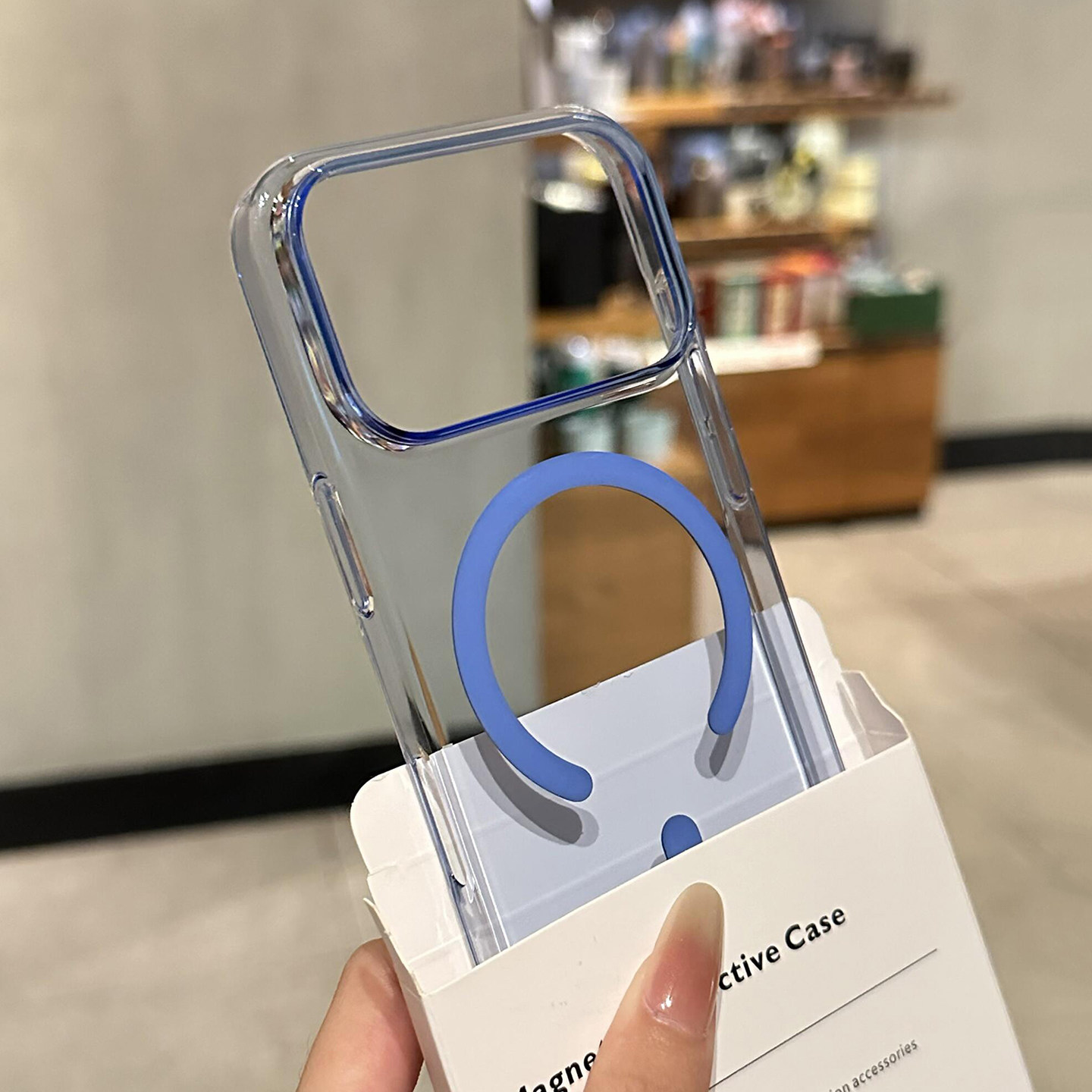 超火新色冰川蓝苹果18promax现货冰晶透明磁吸适用iPhone17Pro裸机感16/15超薄全包1432大孔不会发黄plus硬女