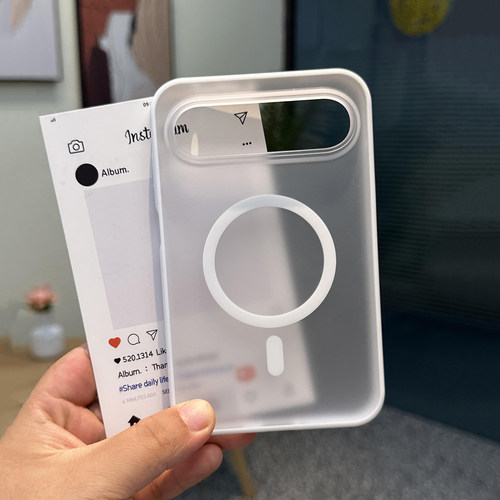 【新品现货速发】华为Pura X View阔直屏磁吸手机壳适用puraxview冰雾磨砂亚克力透明白超薄裸机感防摔硅胶软
