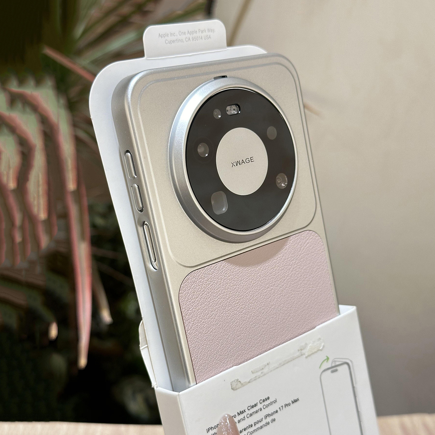 秒变17系列素皮荔枝纹高级真皮质感适用华为mete80pro手机壳max新款vivoX300Pro全包70Air电镀OPPOFindx9纯色