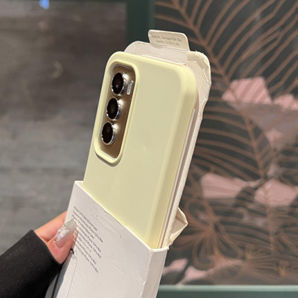 【真不会黄】进口材料真液态硅胶适用oppo手机壳Reno13/12/10pro+耐脏FindX7/X8s+/Ultra软糯GTNeo6新5女K潮9