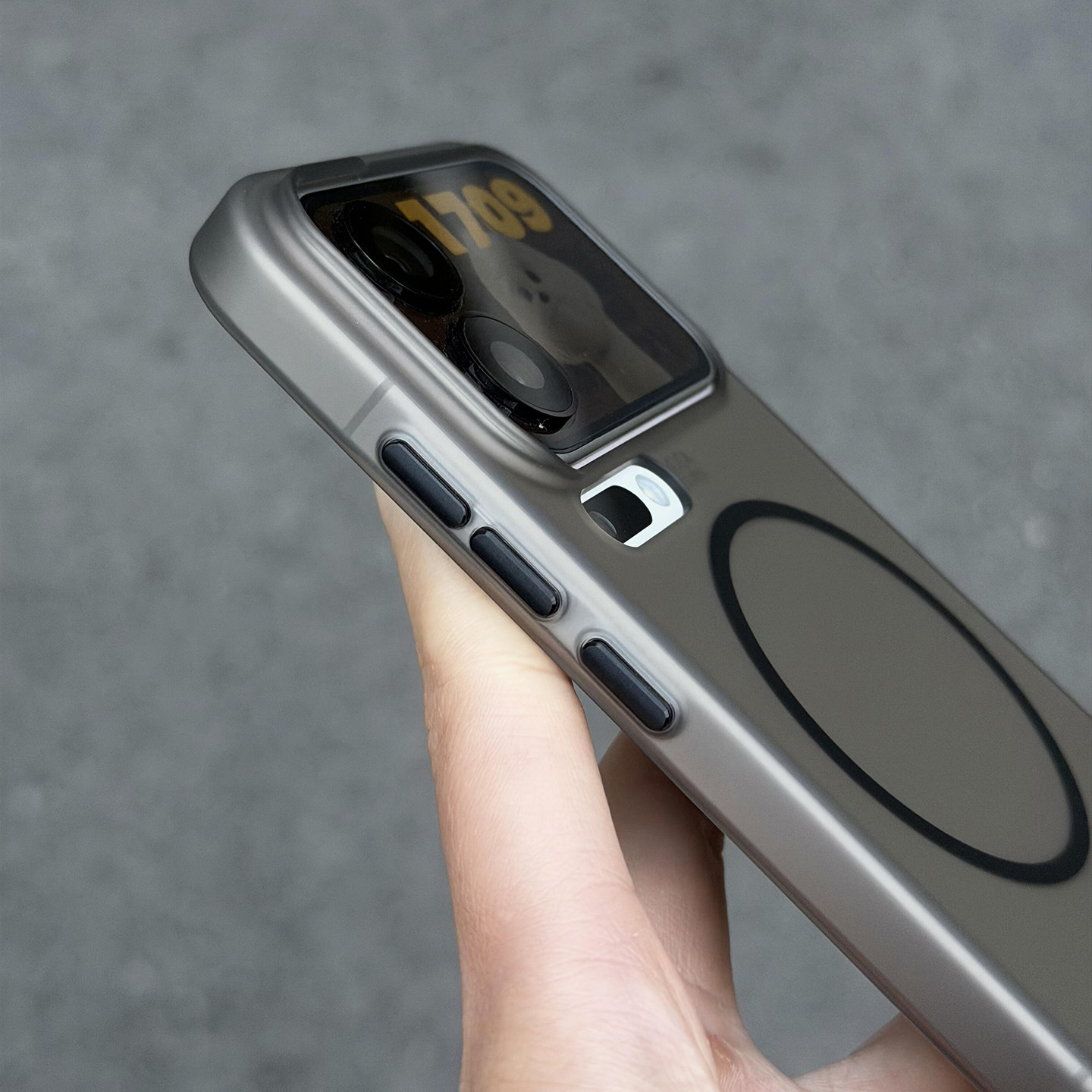 极简Beats同款细磁吸磨砂冰雾适用小米17promax手机壳苹果16/15/14/13华为mate80/70/60pro+亚克力男透明max