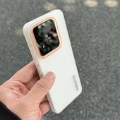 白月光呀 冰雾面适用17pro小max米15手机壳PC亚克力硬肤感14Ultra超薄13字母个性 潮牌K80网红70裸机无感套女