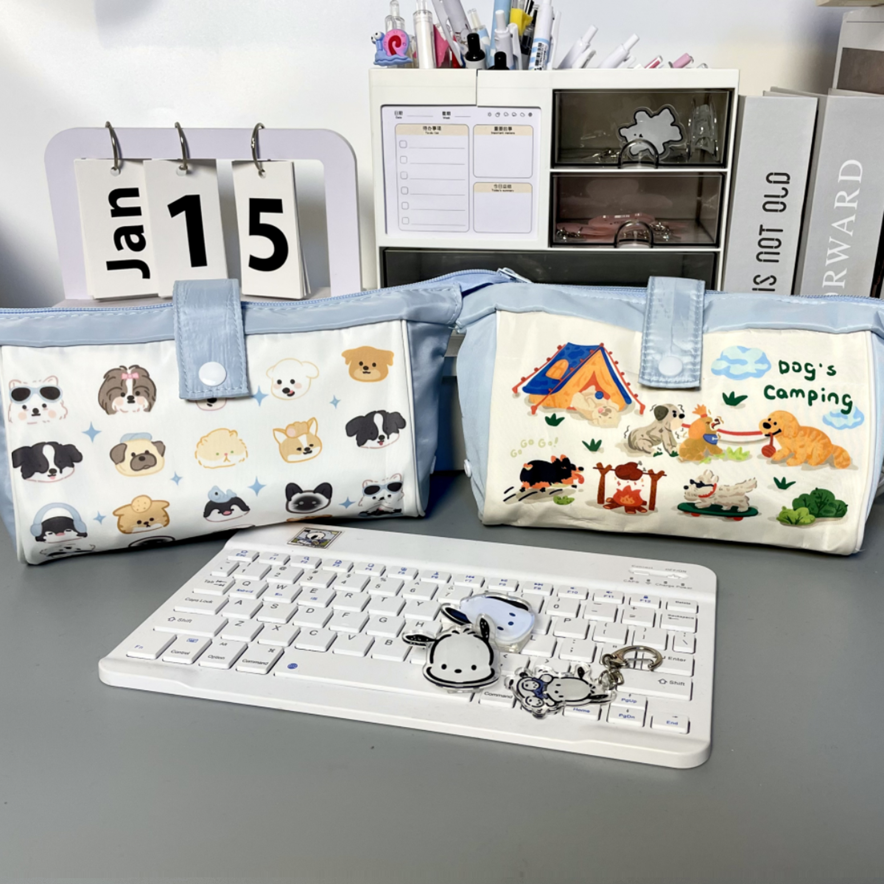 笔袋小众不撞款小红书同款小狗