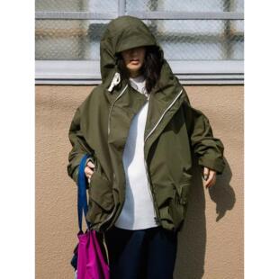 BEAMS潮牌M51夹克 SOLAR 户外机能防风防水宽松连帽外套 现货