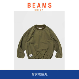 BEAMS潮牌WTAPS SOLAR 宽松休闲尼龙套头夹克外套25SS 现货
