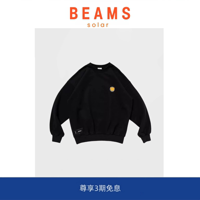 【现货】SOLAR BEAMS WTAPS无帽外套圆领套头休闲潮卫衣宽松上衣