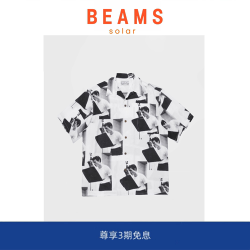 【现货】SOLAR BEAMS CHET BAKER 查特贝克夏威夷休闲短袖衬衫男