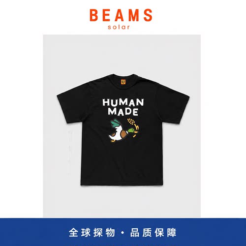 【SOLAR BEAMS】夏季潮牌小鸟图案短袖T恤圆领半袖tee男女款情侣