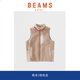 BEAMS SOLAR 摇粒绒立领马甲男女情侣加厚保暖户外背心多口袋