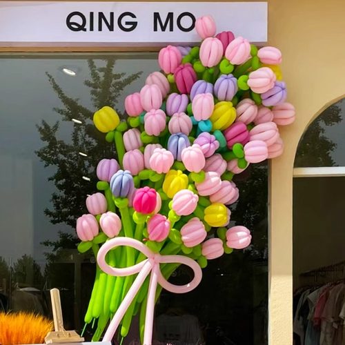 喜研社气球花束装饰布置