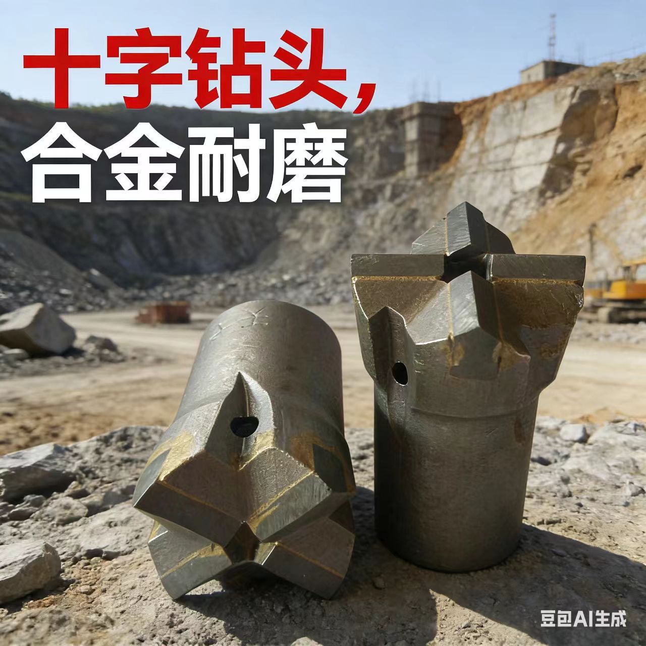 供应矿用风钻头 28/30/32/40一字钻头 钻头价格优惠