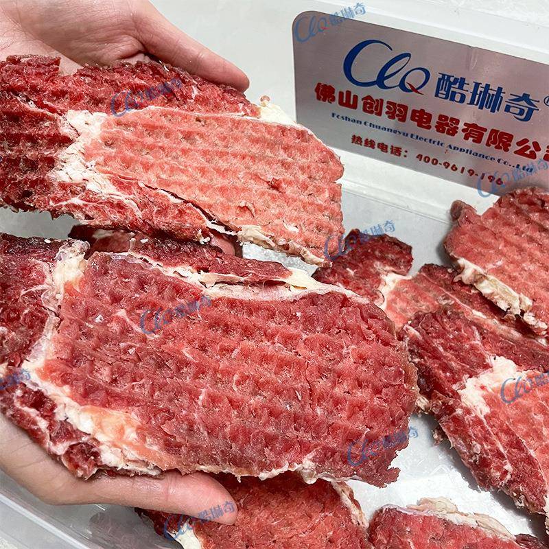 厂家优惠直销304食品级不锈钢全自动牛排嫩化断筋机鸡扒辗压机