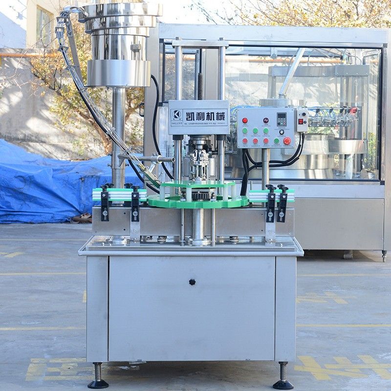 全自动锁盖机 125ml劲酒锁盖机 500ml白酒旋盖机 750ml瓶旋盖机