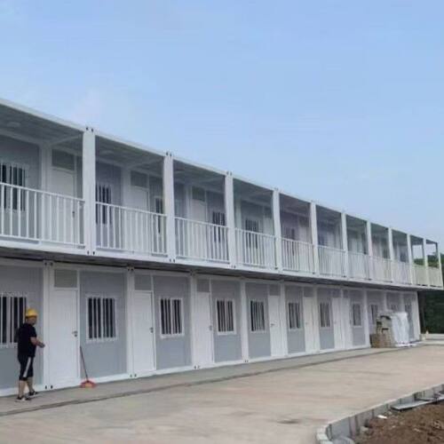 工地宿舍办公室隔离房打包箱折叠箱活动板房快速安装住人可拆卸