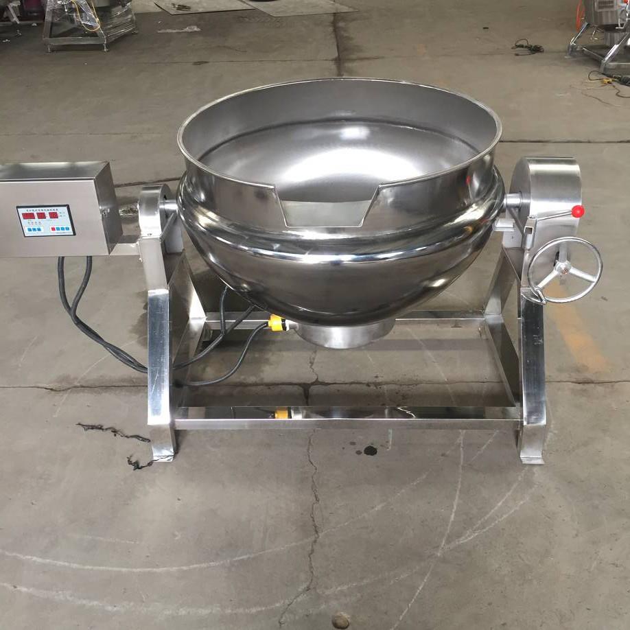 厂家制作酱牛肉加工设备 烧鸡鸭脖卤煮锅 豆浆煮锅 电加热夹层锅