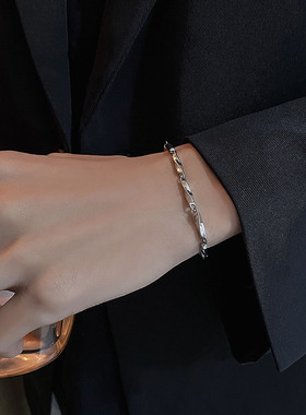 情侣钛钢潮流不掉色手链