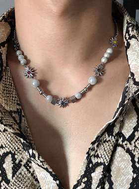 钛钢高级感男女潮流项链