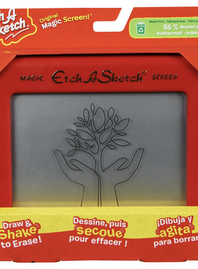 蚀刻素描蚀刻etch a sketch玩具总动员魔法屏幕画板儿童新年礼物