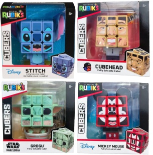 Rubiks联名史迪奇 星球大战 迪士尼米奇 尤达宝宝3D立体魔方收藏
