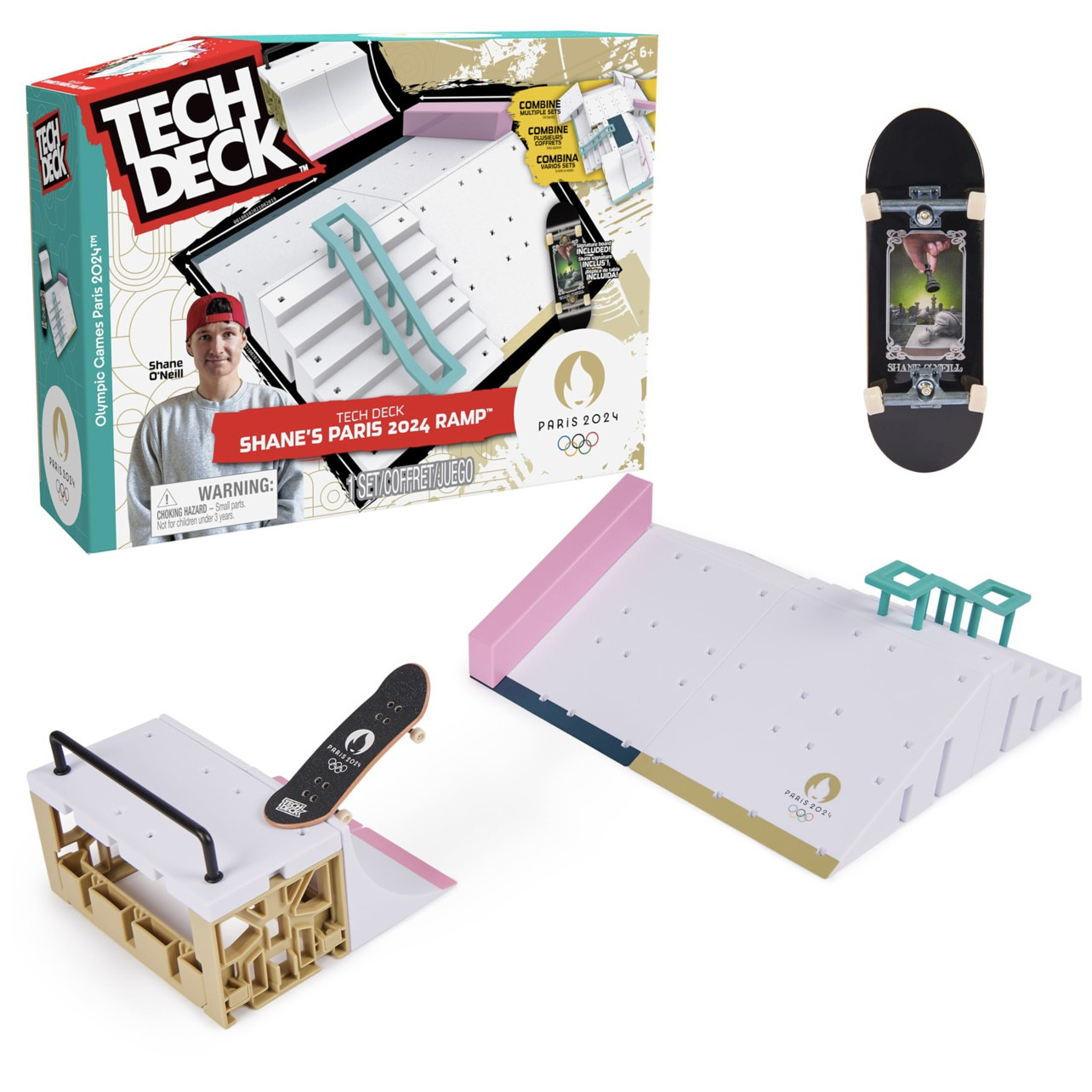 Tech Deck奥林匹克运动会公园场地道具手指滑板指尖运动训练礼物