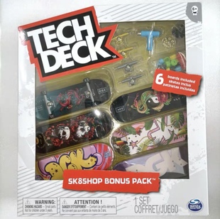 美国Tech Fingerboard指尖运动翻转手指滑板儿童礼物玩具 Deck