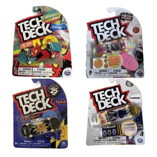 美国Tech Fingerboard指尖运动翻转跷跷板TD手指滑板玩具 Deck