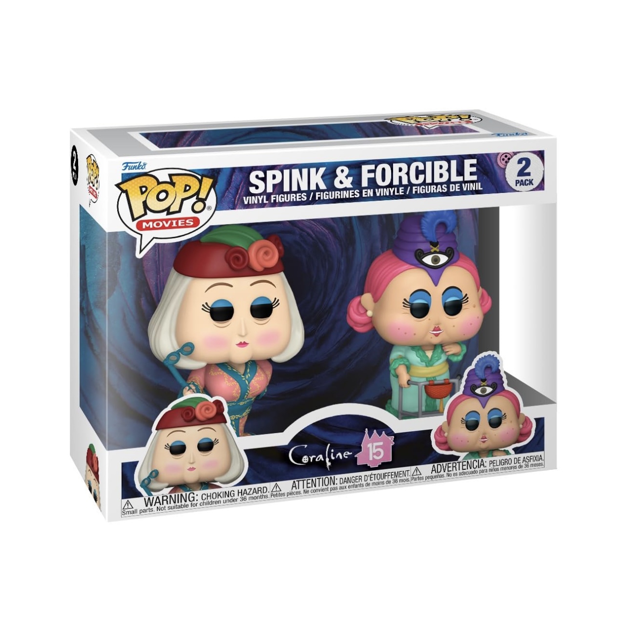 Funko POP鬼妈妈Coraline 15th Anniversary Spink and公仔手办