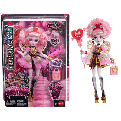 现货Monster High 怪物高中甜蜜生日芭比娃娃爱神丘比特玩偶可动