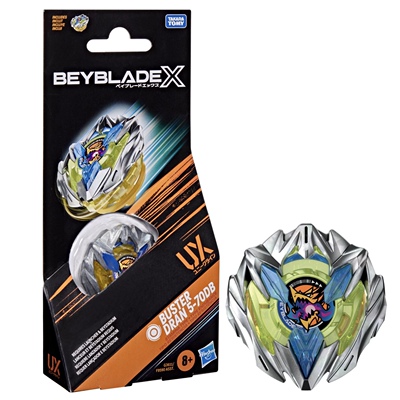 TOMY多美BEYBLADE X系列霸旋爆旋陀螺buster Dran 5-70DB UX旋螺
