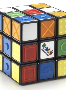 匈牙利Rubik’s Cube Sensory Cube盲人盲拧三阶3×3魔方凸点创意
