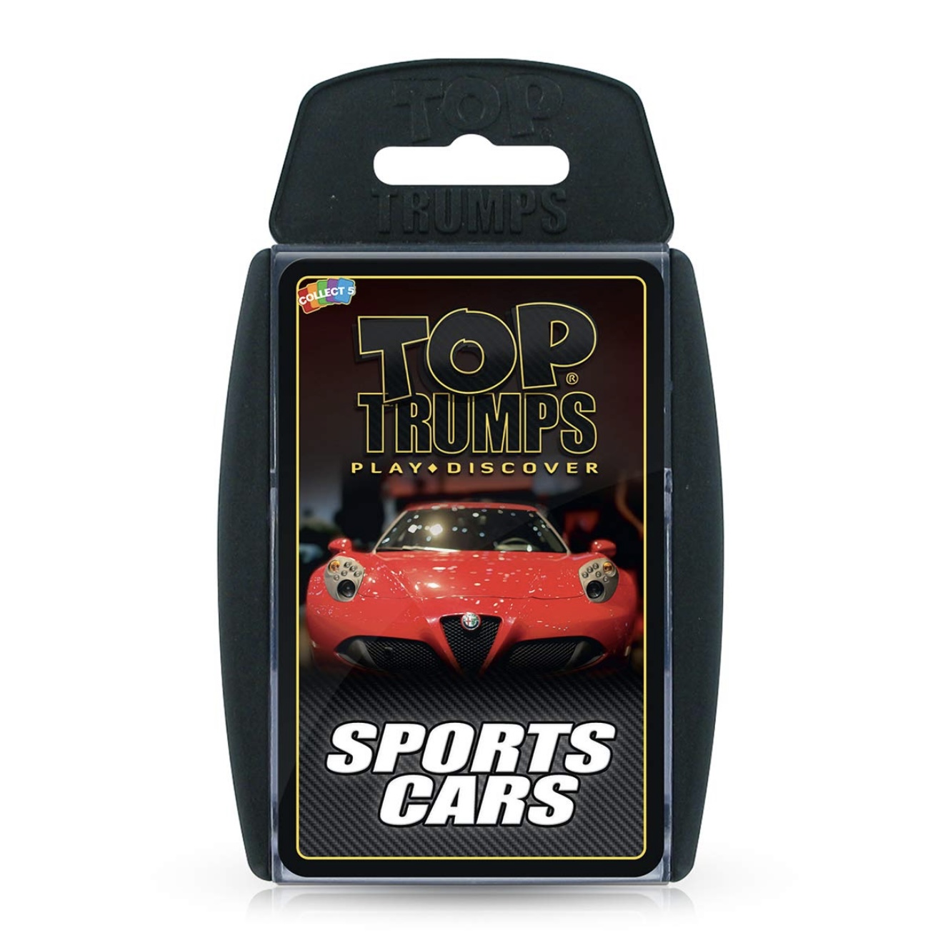 美国Sports Cars Top Trumps Card Game跑车卡片桌游收藏礼物男孩