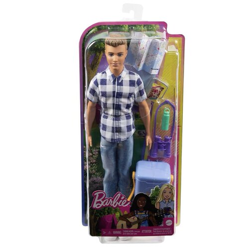 美国芭比金色头发肯娃娃配件Barbie Ken收藏男孩过家家生日礼物