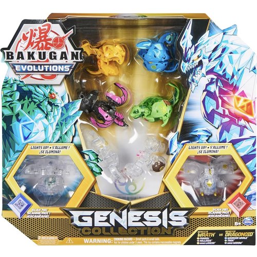 钻石透明发光合金Bakugan爆丸