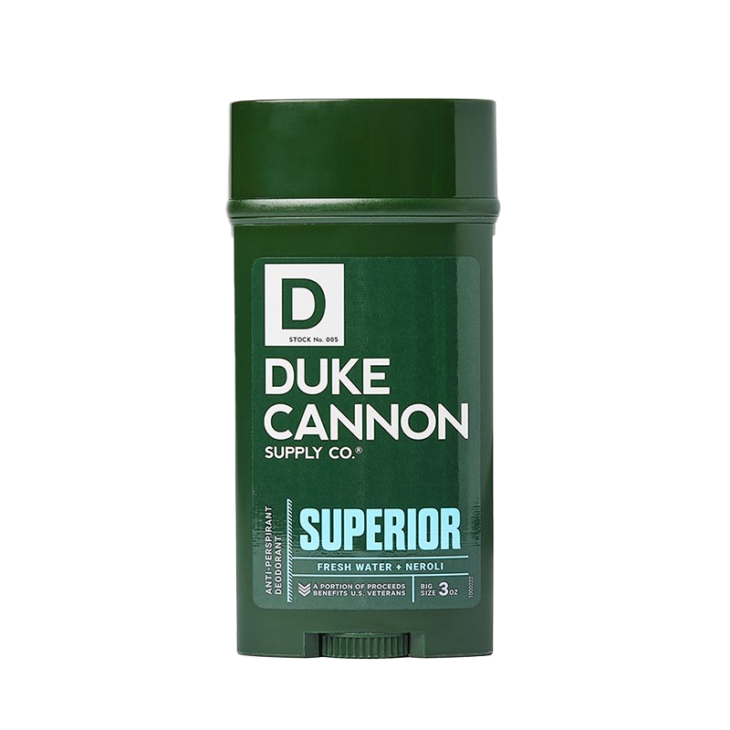 Duke Cannon美国 Superior优质湖水橙花持久干爽男士止汗除臭膏