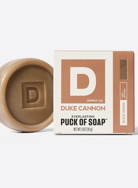 Duke Cannon美国鹿角月香根草青柠清洁旅行便携男士沐浴皂141g